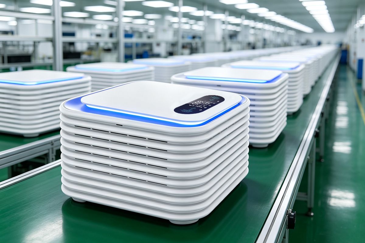 Veteran engineers at work in the Tiiiyes factory_Multi-Dimensional Sleep Support_sleep device manufacturing