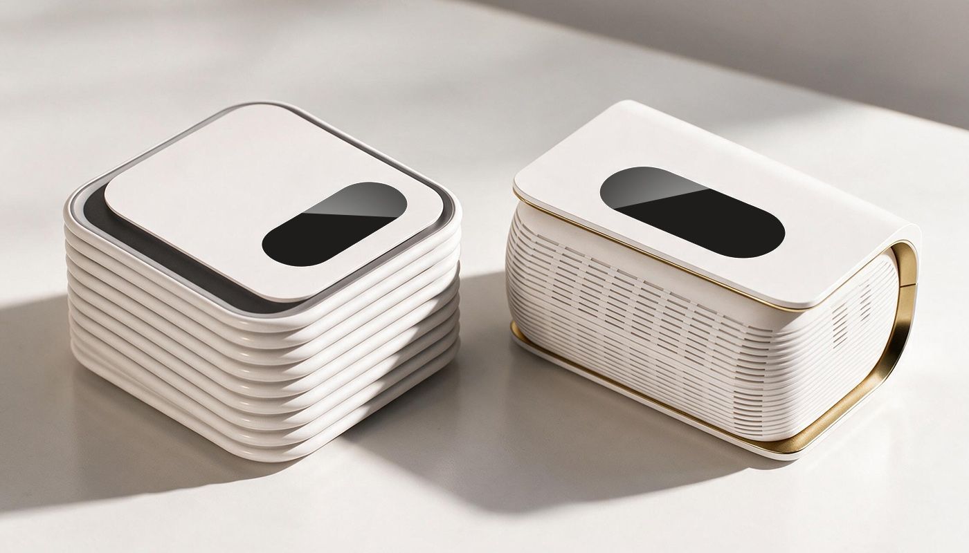 Tiiiyes T5 and Z5 sleep devices side by side_Multi-Dimensional Sleep Support sleep device comparison